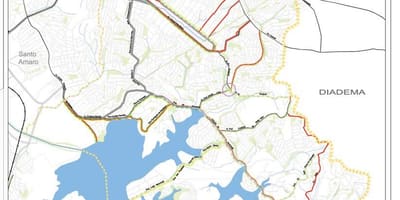 地图Cidade Ademar São Paulo-道路