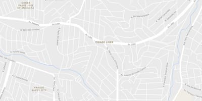 地图Cidade Líder São Paulo