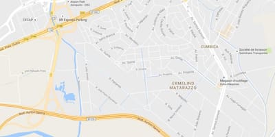 地图Ermelino马塔拉佐São Paulo