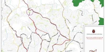 地图Freguesia做--圣保罗公路