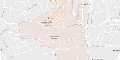 地图Freguesia做--圣保罗