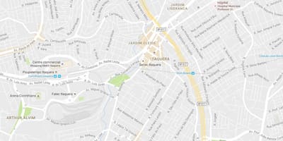 地图Itaquera São Paulo