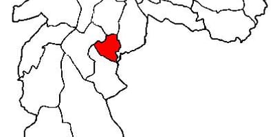 地图Jabaquara子县São Paulo