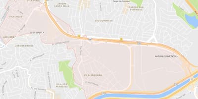 地图Jaguara São Paulo