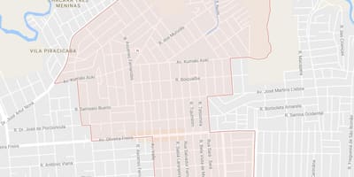 地图尔赫勒拿圣保罗