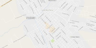 地图José Bonifácio São Paulo
