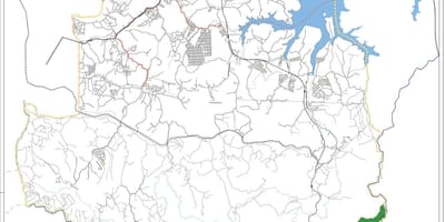 地图Parelheiros São Paulo-道路