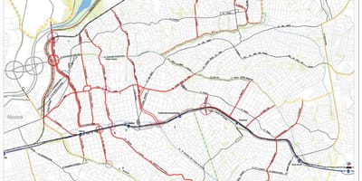 地图Penha São Paulo-道路