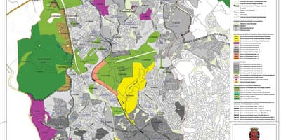 地图Pirituba-碳排放最少的São Paulo-占领土壤