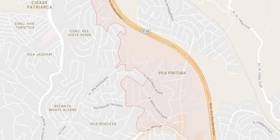 地图Pirituba São Paulo