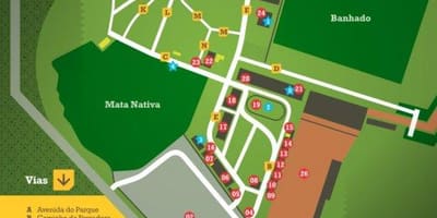 地图Rodeio圣保罗公园