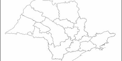 地图São Paulo属维尔京区域