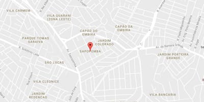 地图Sapopemba São Paulo